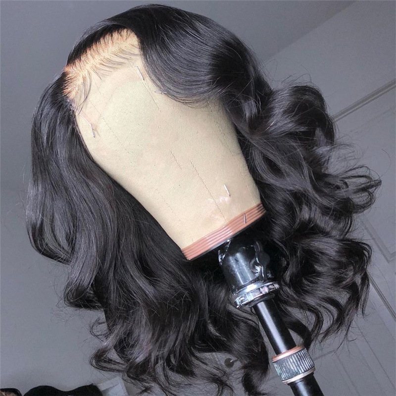 Wholesale human hair extension Loose Deep Wave Curly Wig Lace Front wigs Human Hair Lace frontal Wigs for black women