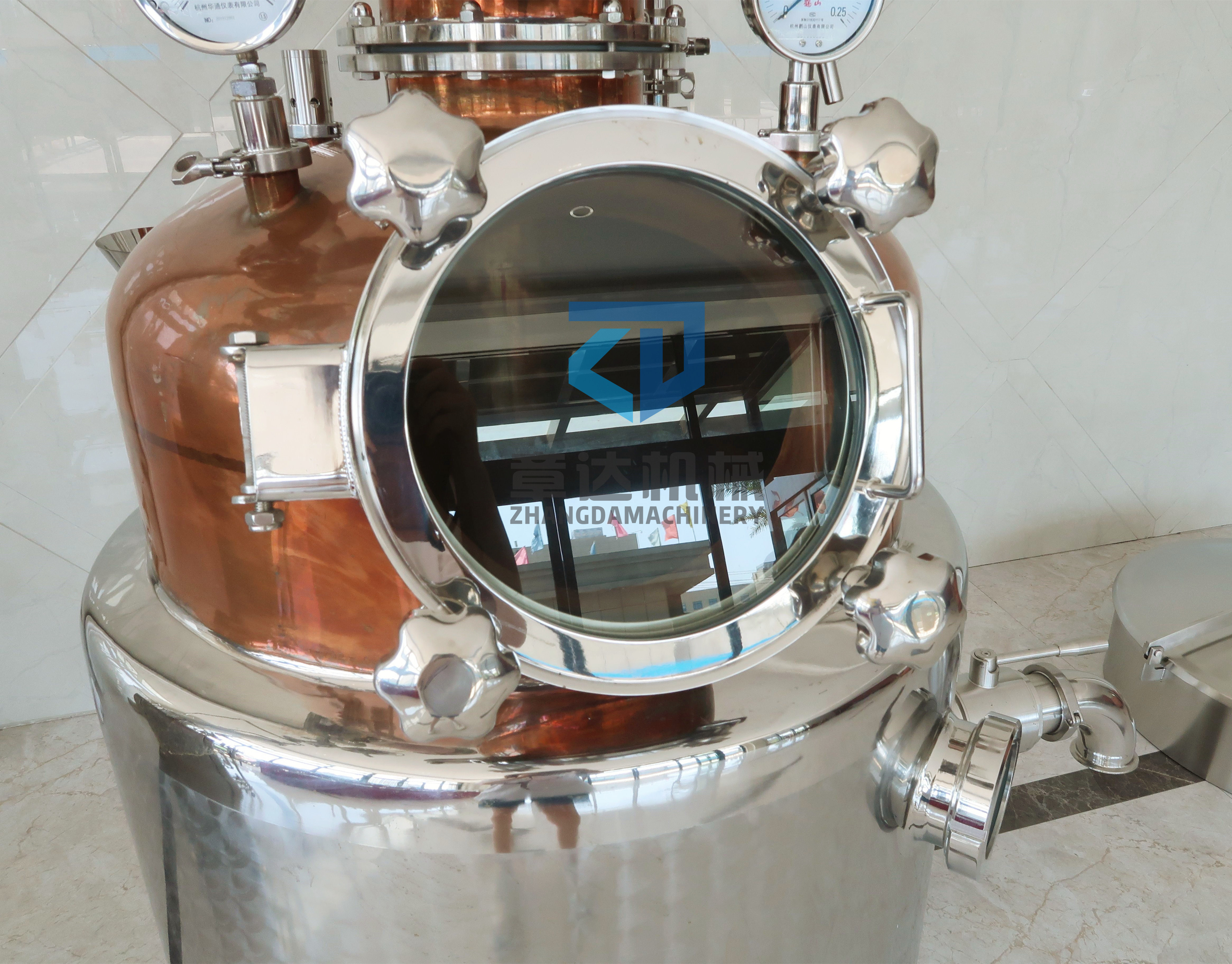 Vodka still red copper spirit/ethanol alcohol  distillation machine custom-made alembic distiller with carbon filter 200L-1000L