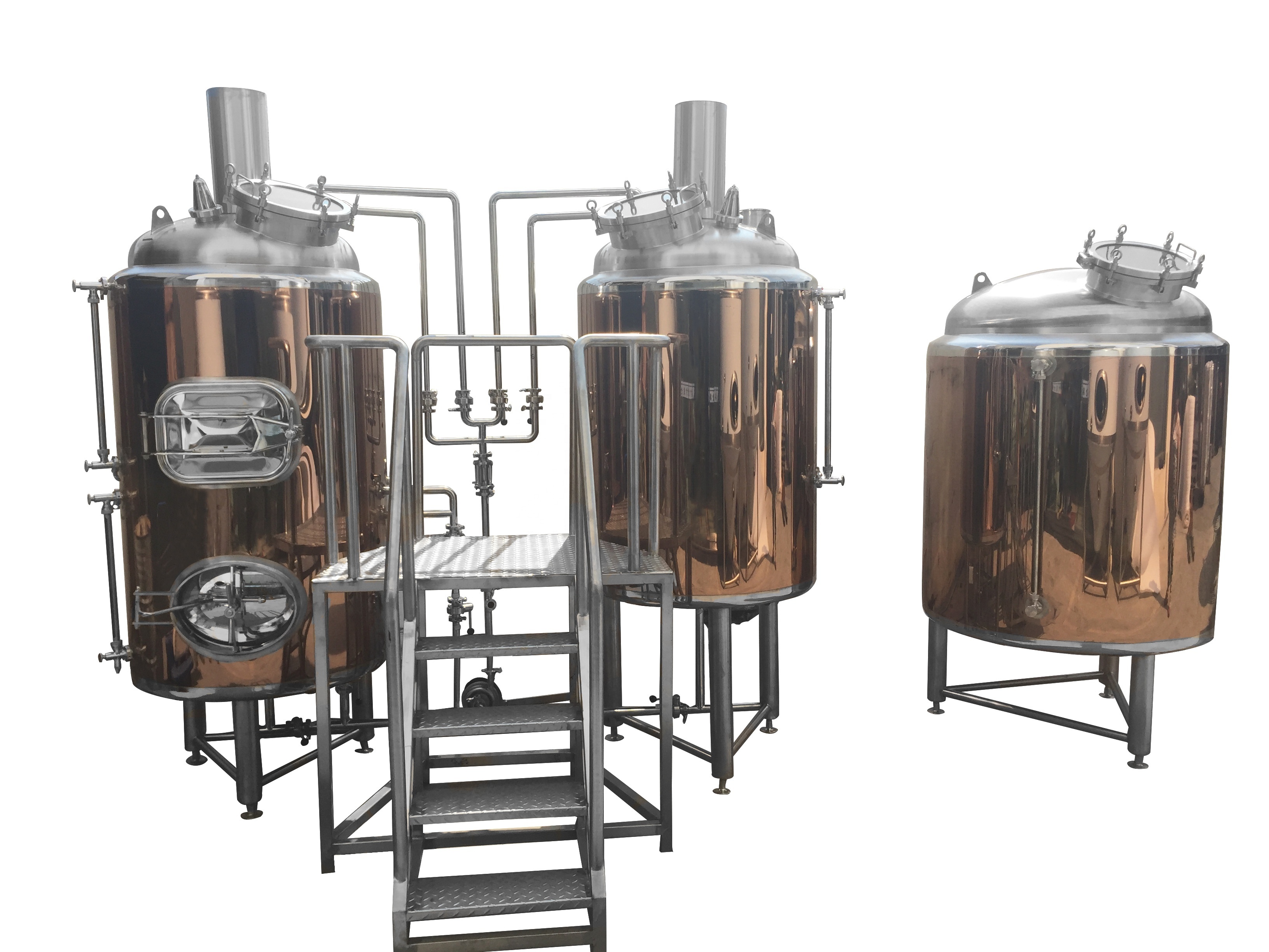 200-1000L mash tun boiling kettlr beer making machine for beverage craft beer brewing equipment