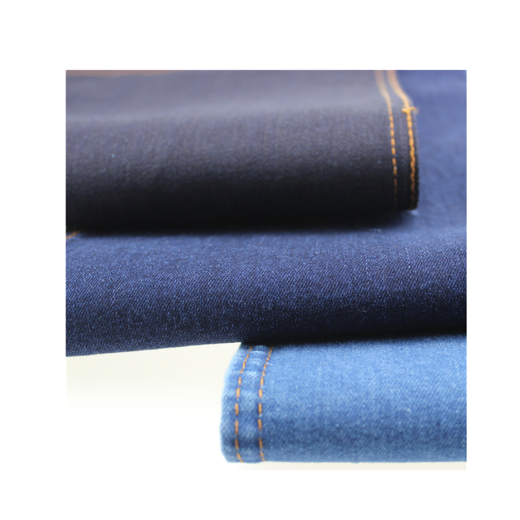 Wholesale factory pure cotton cloth 100% cotton abrasion-resistant denim fabrics for jean/jacket/hat/pant