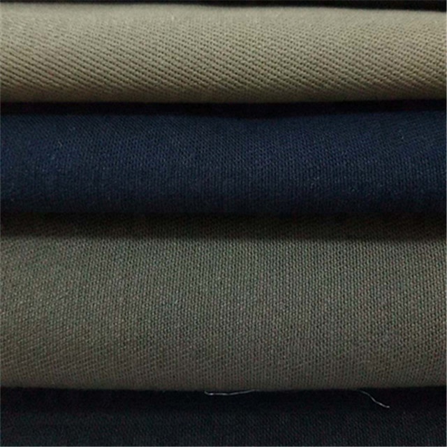 100% Cotton Gabardine Fabric/Twill with spandex Gabardine For Uniform/plain dyed