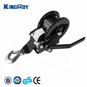 KingRoy lifting verricello manuale trailer hand manual boat winch with strap for sale