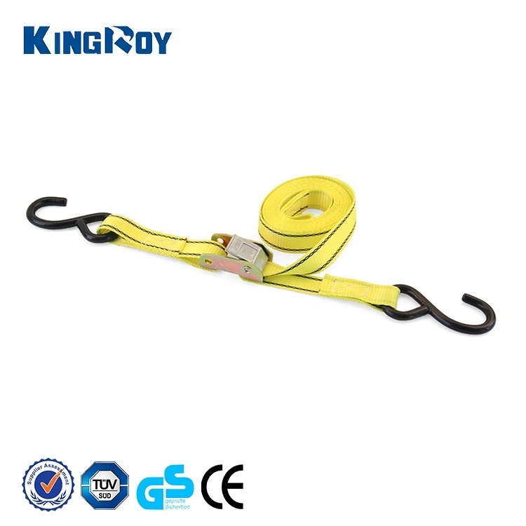 KINGROY quick release tie down heavy duty ratchet cam buckle strap lashing tie down strap for cargo security