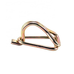 KINGROY 2" swan tie down steel ends double j hooks with lashing d ring for cargo control