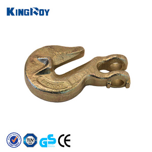 Kingroy G70 heavy duty forged clevis grab lift hook for chain