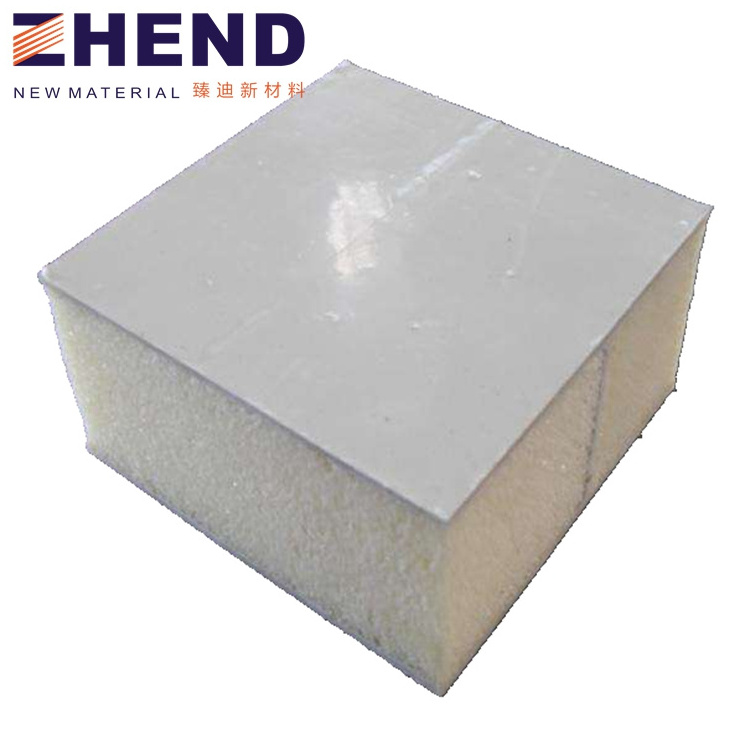 Styrofoam wall polyurethane Sandwich panel for prefab houses