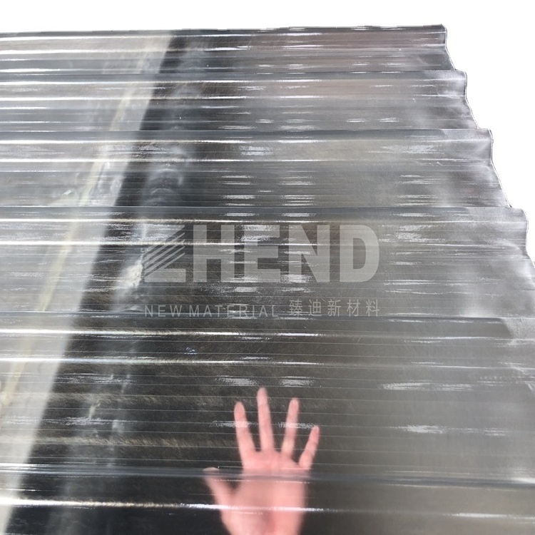 FRP Corrugated Plastic Roofing Sheet, Fiberglass FRP Transparent Roof Panel, Translucent Fiberglass Sheet