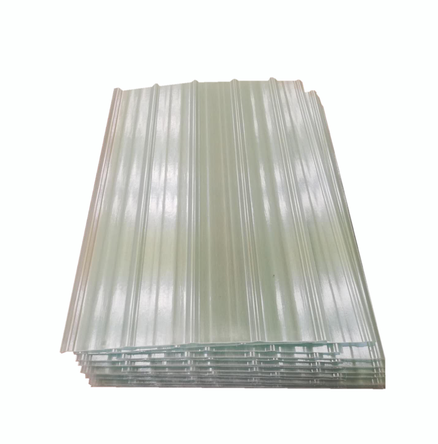 0.6mm  Clear 4x8 Fiberglass Plastic Sheets Price For Greenhouse Roof Tiles