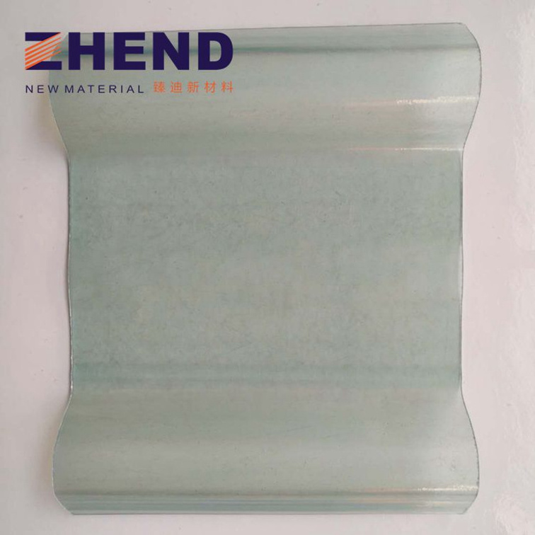 0.6mm  Clear 4x8 Fiberglass Plastic Sheets Price For Greenhouse Roof Tiles