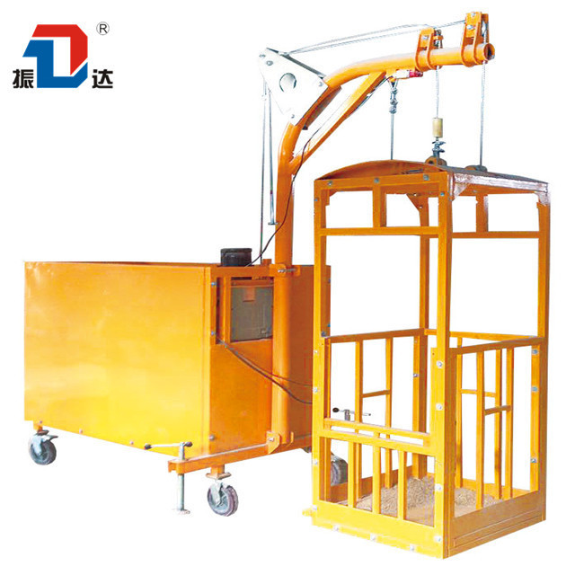 Wholesaler ZLP Mototized Scaffolding High Rise Window Cleaning Platform Facade Cleaning Robot Building Painting Gondola