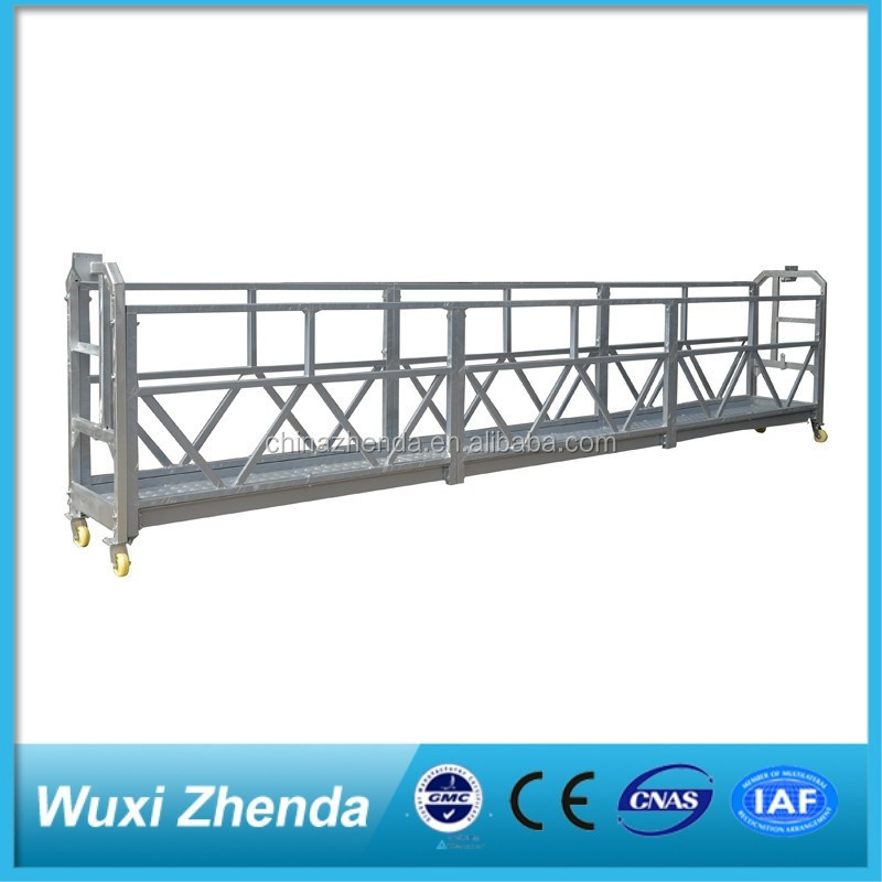 Zhenda Building Construction Gondola/ Swing Stage/ Scaffold with Hanging Work Station