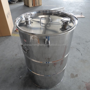 55 GALLON stainless steel honey drum / 200L Stainless Drum