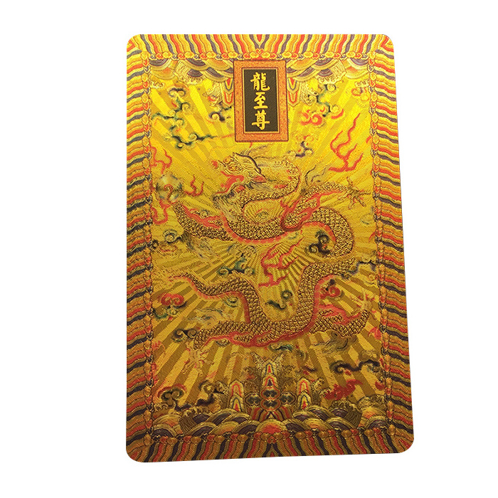 GS-18001 High Quality Customized Playing Card PET Foil Poker Card