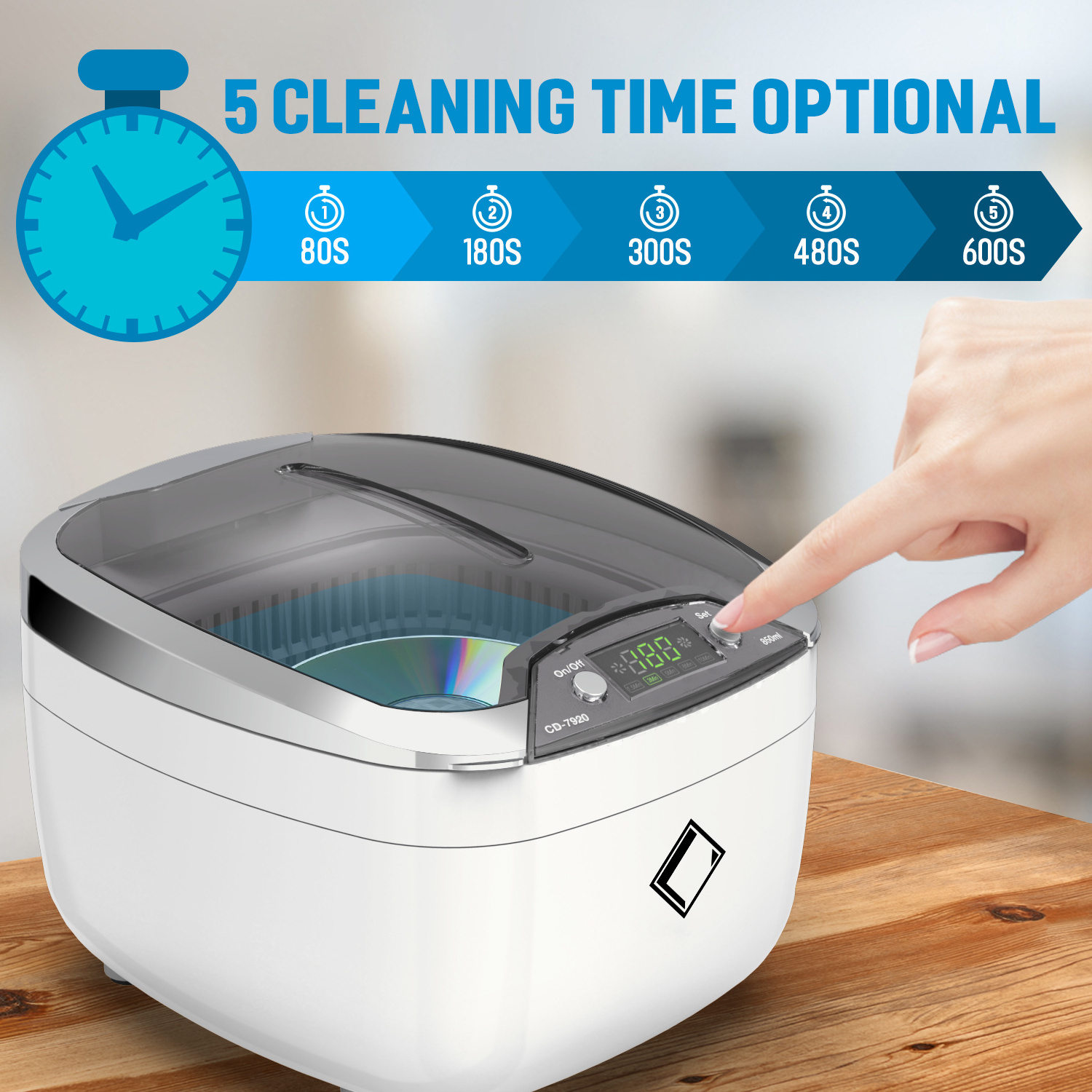 LIFEBASIS ultrasonic cleaner/Plastic Jewelry Ultrasonic Cleaning Machine/Home automatic Ultrasonic Cleaning