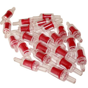 plastic non-return valve  red check valve for aquarium