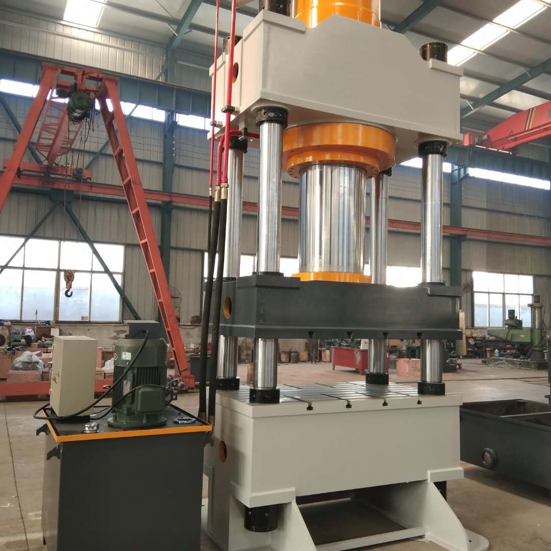 1000 Ton Four Column Hydraulic Deep Drawing Press for Metal Sheet Meta Deep Drawing Punching Stamping Machine Size 2000 Kn 22 Kw