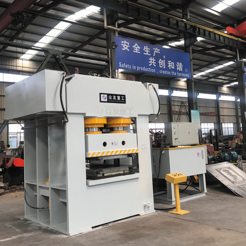 2500 tons metal indoor door steel door embossing machine door steel plate hydraulic press