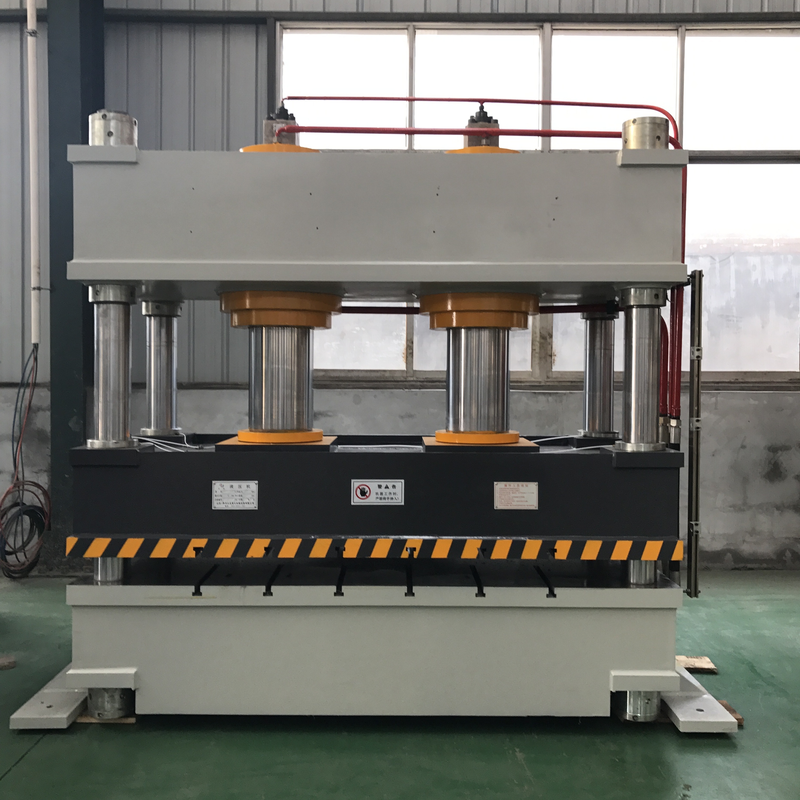 Wall Panels Metal Roof Tile Making Machine Stamping Press Hydraulic 3D Tile Forming Machine,four Column Double Cylinders