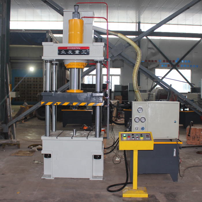 Servo System Hydraulic Fire Extinguisher Making Deep Drawing Machine