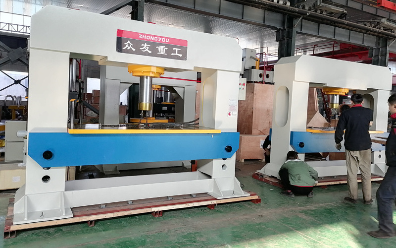 Automatic H frame Press 100 ton hydraulic press machine with adjustable ...