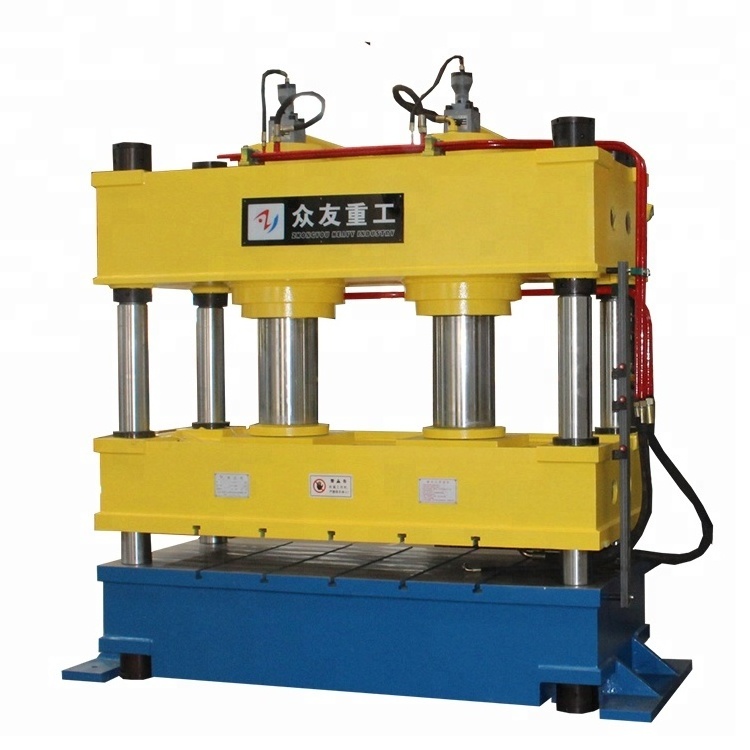 Wall Panels Metal Roof Tile Making Machine Stamping Press Hydraulic 3D Tile Forming Machine,four Column Double Cylinders