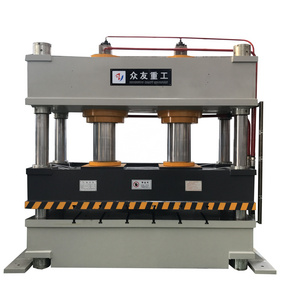 Wall Panels Metal Roof Tile Making Machine Stamping Press Hydraulic 3D Tile Forming Machine,four Column Double Cylinders