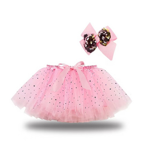 Unisex Toddler Girls' Butterfly Mesh Fluffy Skirt Colorful Chiffon Short Dress for Ballet Performance Styled as Tutu