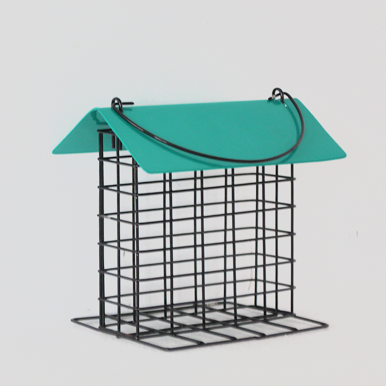 Metal Powder Coated Hanging Model Suet Cage Suet holder Metal Bird Feeder