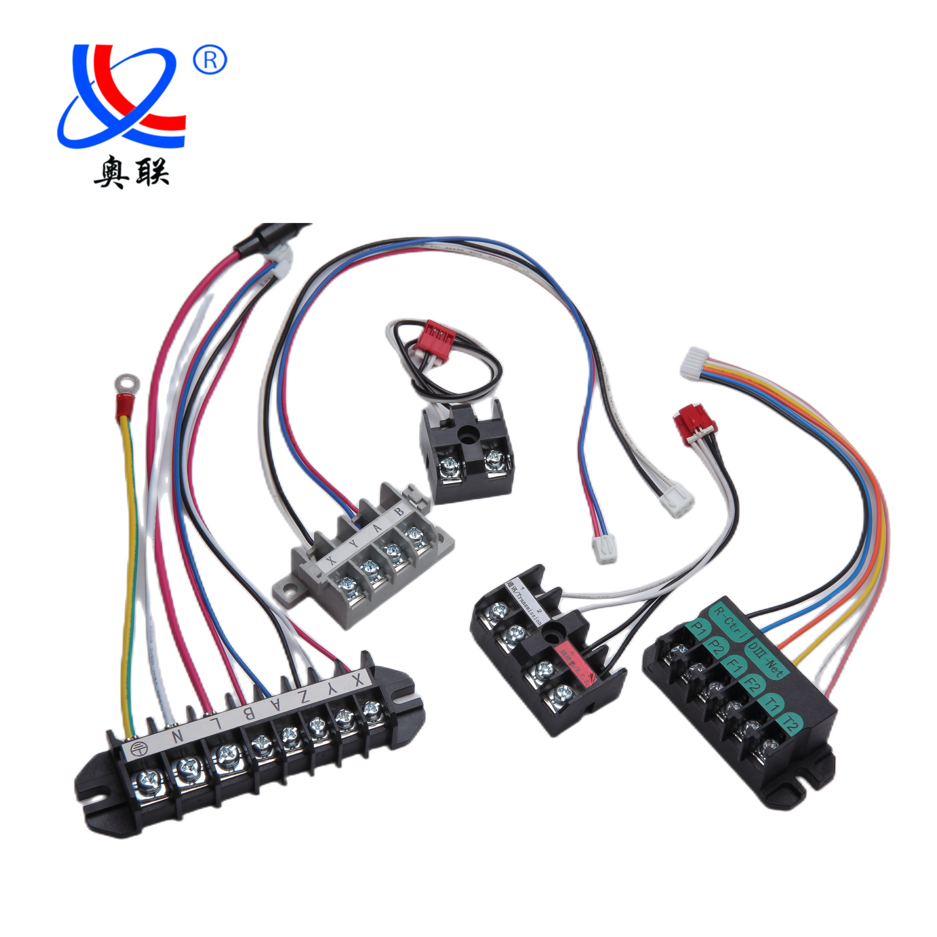 Dual Row Strip Screw Terminal Blocks Fixed Terminal Strips Wire Connetcors Block