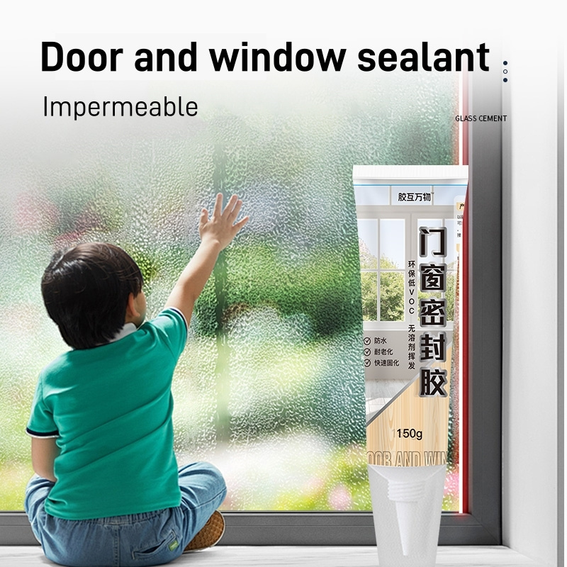 White Waterproof Modified Silane Sealant For Window,Door,Bathroom,Wash basin, Bathtub and Gaps