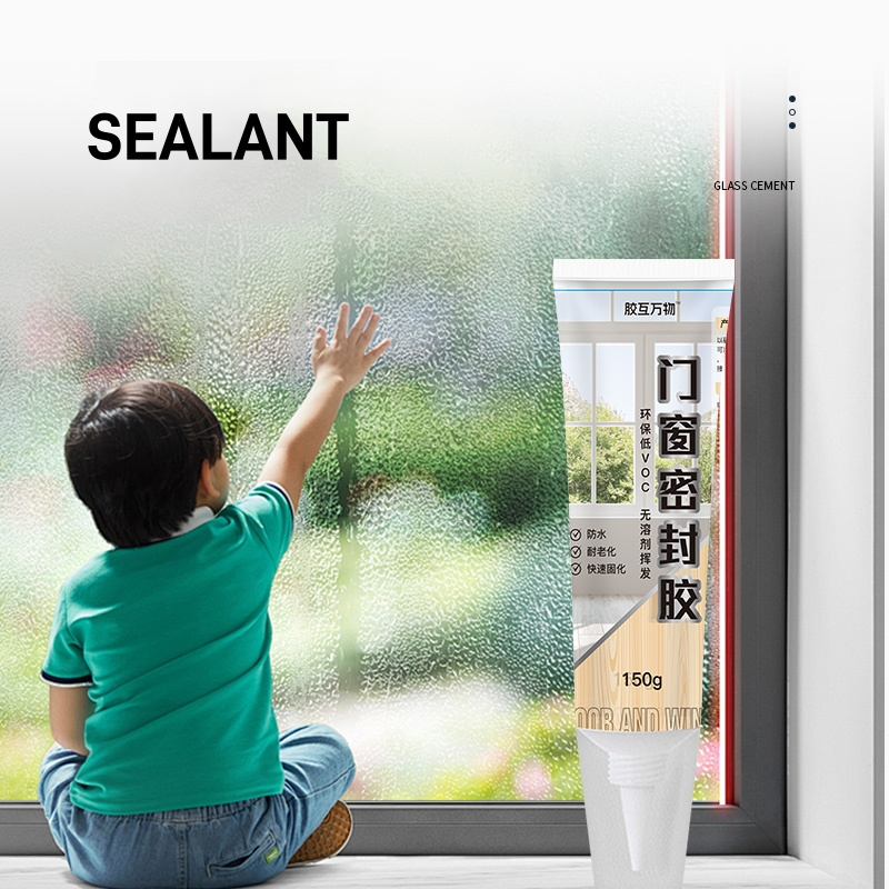 White Waterproof Modified Silane Sealant For Window,Door,Bathroom,Wash basin, Bathtub and Gaps