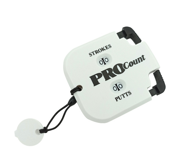 New Golf Scoreboard Score Keeper Two rounds zeroable Scorekeeper (with chain)