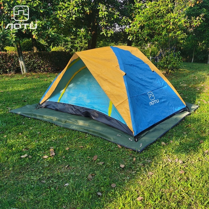 Outdoor mountaineering camping mosquito net 2-3 people double tent travel camping portable waterproof mosquito-proof tent