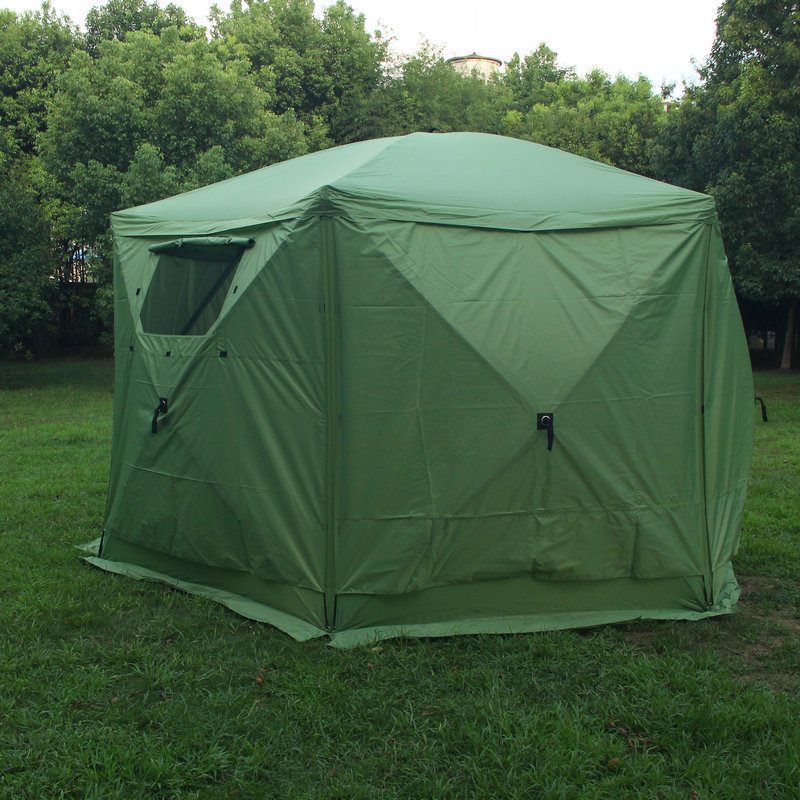 6 side anti mosquito travel screen shelter portable pop up gazebo tent easy set up in 60 seconds