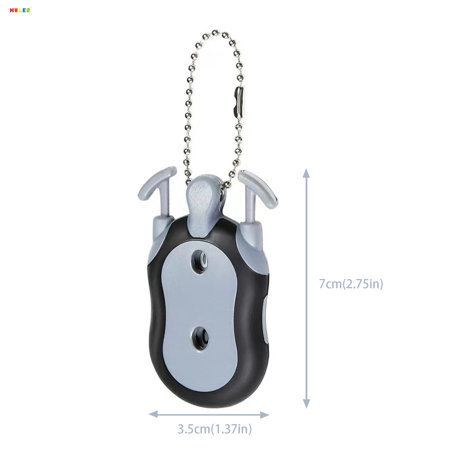 Portable Mini Golf Shot Counter Golf Scorer Player Stroke Counter with Key Chain for Golf Game Scorekeeper