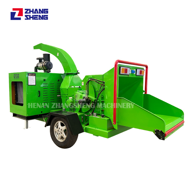 Hot sale drum type wast wood grinder wood shredder machine price 8 inch wood chipper