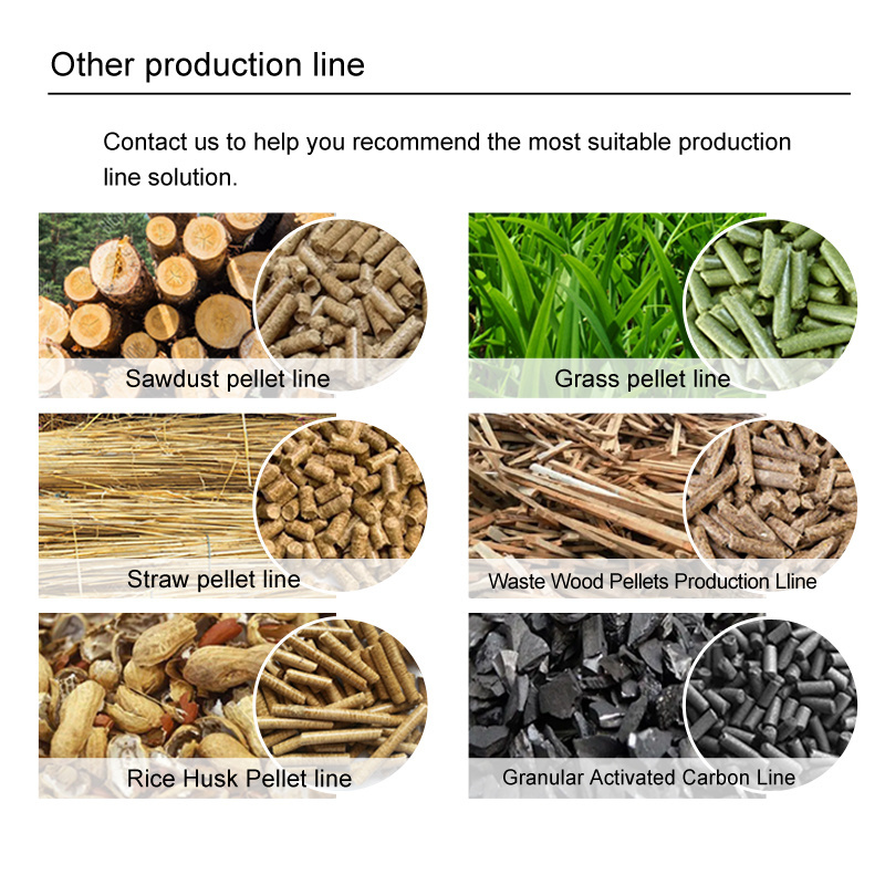 wood pellet mill line 1 tons pr hours china wood pellet machine  for tractor