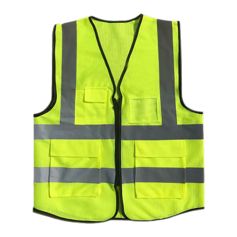 Safety Reflective Vest (ULTRA HIGH VISIBILITY BRIGHT NEON YELLOW) Perfect for Running, Jogging, Walking, Construction, Cycling