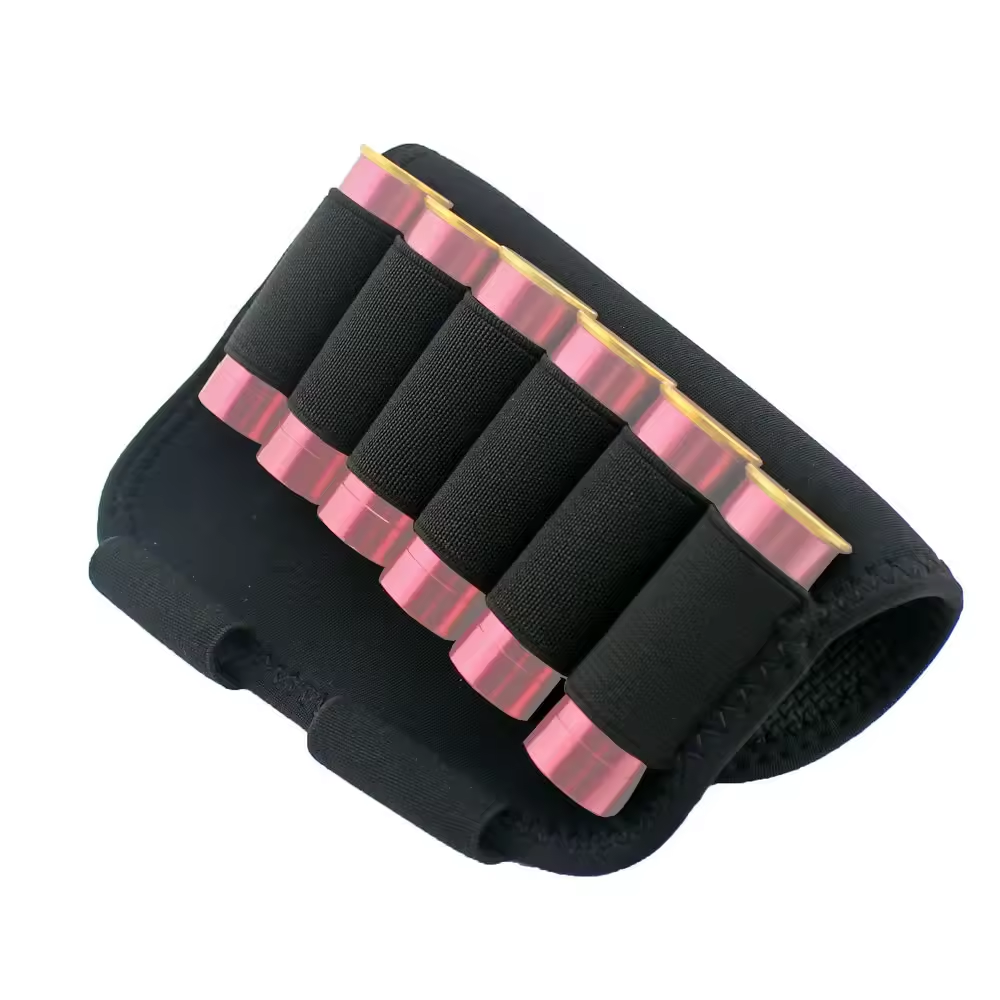 Tactical Gun Hunting Shooting Ammo Pouch with 6 Shells Holder