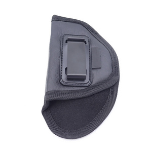 Outdoor Tactical Gear Concealed Universal Shape PU Leather Tactical Holster Right and Left Hand