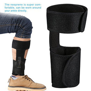 Best Quality Neoprene Tactical Universal Concealed Adjustable Breathable ankle Gun Holster