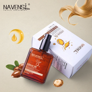 Navensi Heat Protectant Private Label Hair Growth Argan Oil Serum Series Morocco Wholesale Nnature Hair Treatment Growth Oil