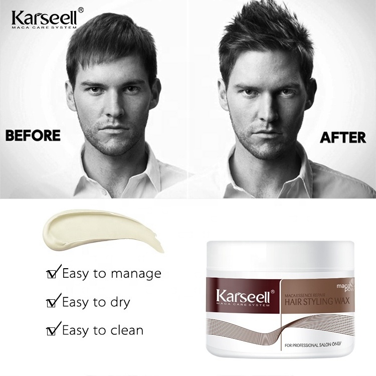 KARSEELL free sample wholesale hair station salon edge control styling wax for men