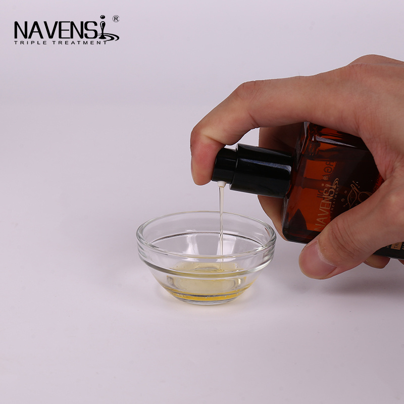 Navensi Heat Protectant Private Label Hair Growth Argan Oil Serum Series Morocco Wholesale Nnature Hair Treatment Growth Oil