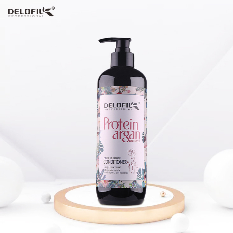 Delofil Brand Private Label Recovery Moisture Protect Color Conditioner Hair Shampoo 500ml