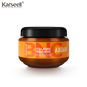 OEM ODM Karseell Collagen Repairing Damaged 500ml Hair Mask Treatments Argan Oil Hair Mask