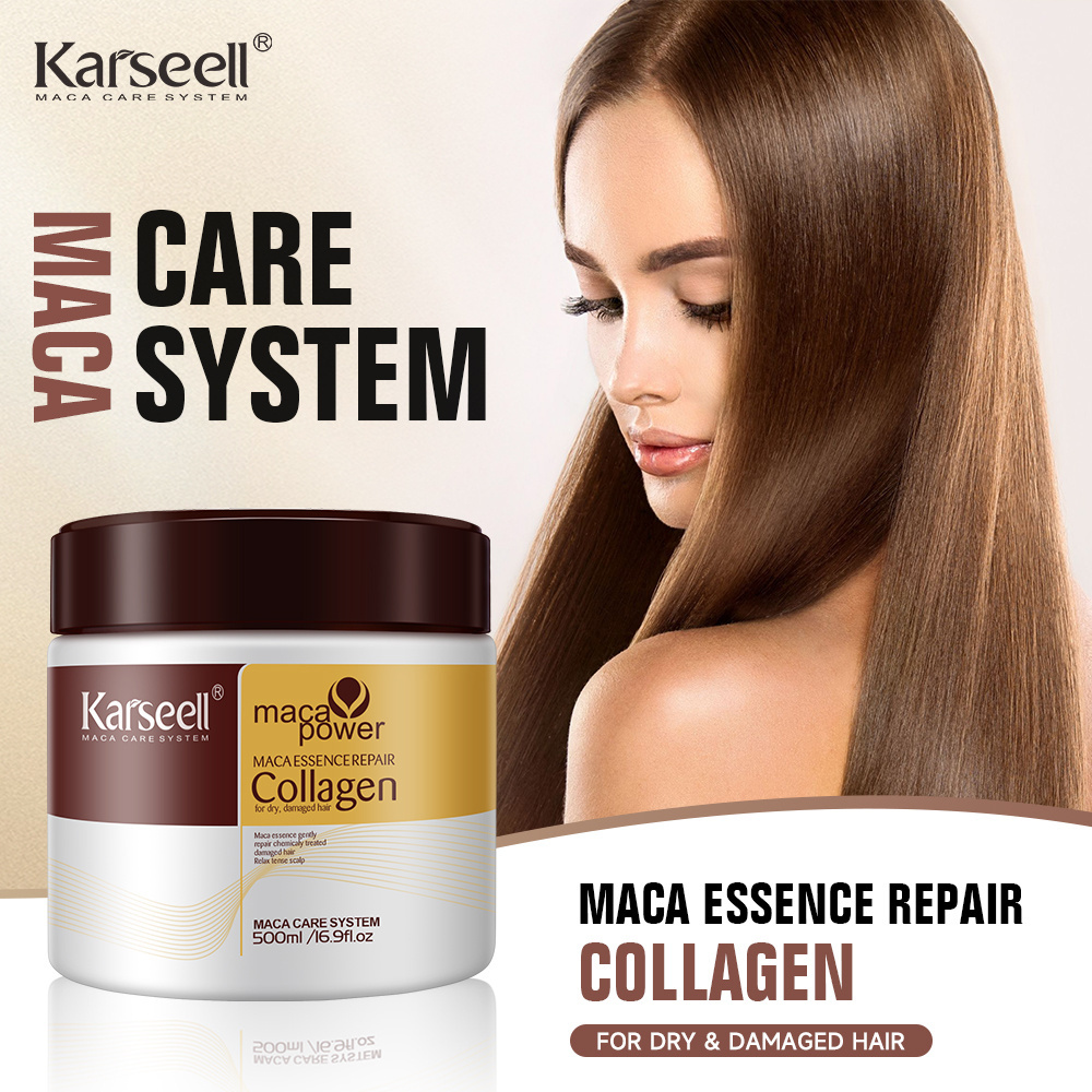 Wholesaler Sulfate-Free Natural Private Label Argan Oil Collagen Hair Mask Hair Shampoo And Conditioner Set