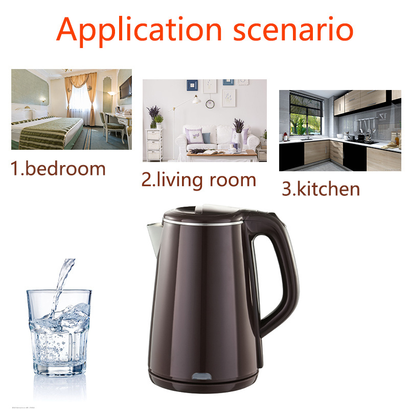 Auto-ShutOff Cheap Home Appliances 1.8l Electrical Jug Kettle SUS 201/304 Water Boil Dry protect Electric Kettle W/Thermometer