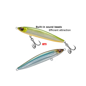 10g 15g 19g Artificial Bait Hard Pencil Plastic Stick Sinking Lure Carp Bass Pike Saltwater Fishing Lures