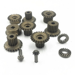 OEM Service Custom Bevel Pinion Powder Metallurgy Stainless Steel Bevel Gear